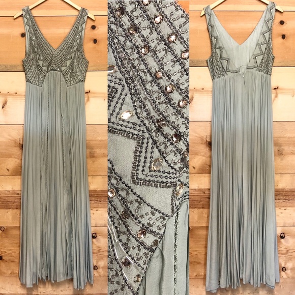 Free People Dresses & Skirts - Free People Daphne Sleeveless Vneck Max Dress Gown